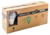 4 Pak LED Classic 6 Watt E27 - Airam